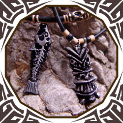 Metallic Silver Tribal Necklace